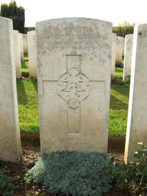 Private Joseph Wheatley. 18185. 