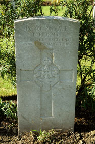 Private Thomas Hornby, 12540. 