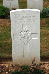 Lance Corporal William Roxby Anderson, 10956.
