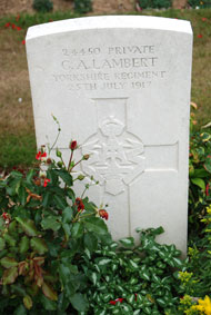 Private George Adamson Lambert. 24450.