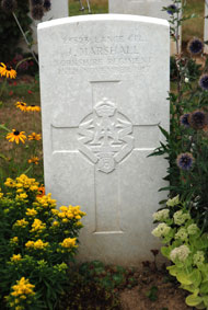 Lance Corporal Joseph Marshall. 23323.