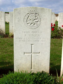 Private Richard Waugh. 34610.