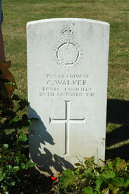 Private Cecil Walker. 79942. 