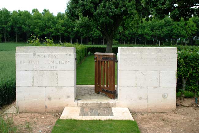 Rookery British Cemetery, Heninel (France)