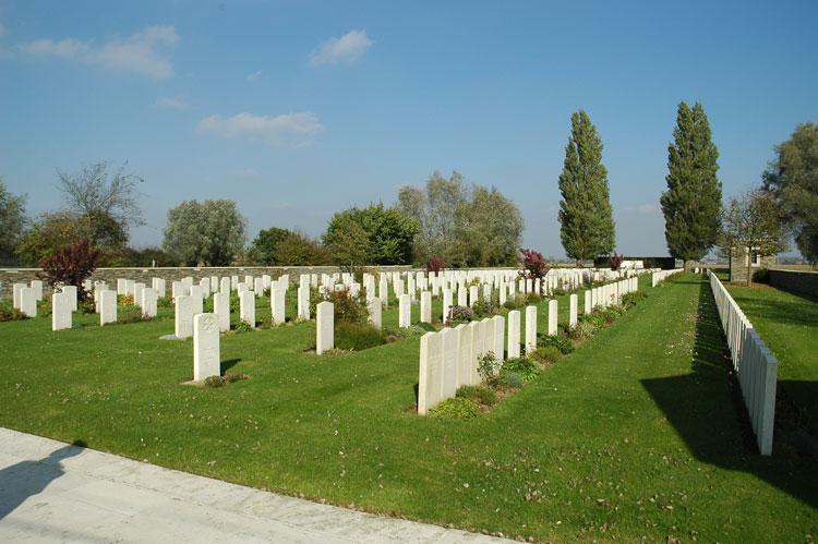 Rue-David Military Cemetery, Fleurbaix