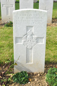 Private James Edward Kitching, 33484. 