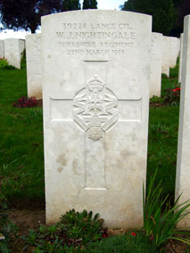 Lance Corporal William James Nightingale, 39228. 