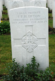 Private Thomas Edward Harold Upton. 35604. 