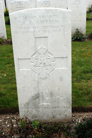 Private Alfred Edmund Watson. 26620. 