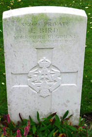 Private Edward Bird. 38269.