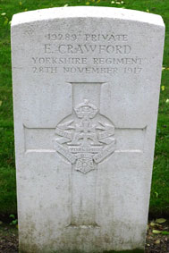 Private Edward Crawford. 19289.