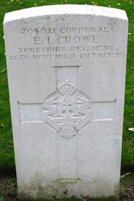 Corporal Eric Irvin Crowe. 205021. 