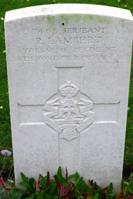 Serjeant Richard Lambert. 3/7403. 