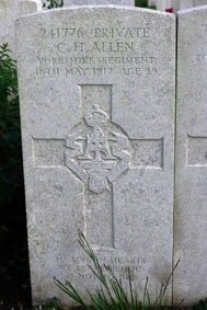 Private Charles Henry Allen. 241776.