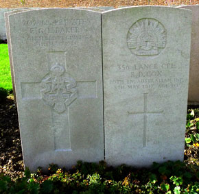 Private Edward George Leonard Baker. 202969. 