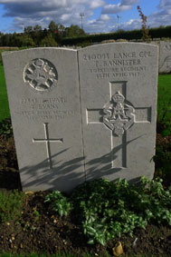 Lance Corporal Thomas Bannister. 240093.
