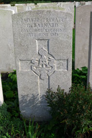 Private George Barnard. 240877. 