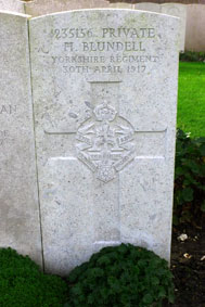 Private Henry Blundell. 235156. 
