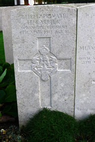 Private Harold Carrick. 241214. 