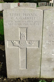 Private Charles Arthur Garbutt. 235165. 