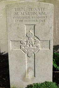 Private Mark Martin, MM. 28175