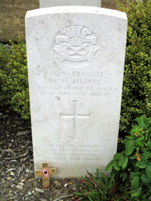 Private William Harold Mewse. 51319. 