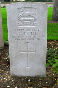 Private George Henry Mills. 64392. 