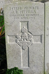 Private John Reay Pittilla. 243282. 
