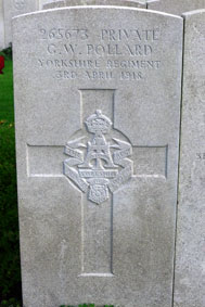 Private George William Pollard. 265673.