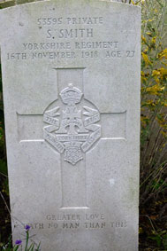 Private Sydney Smith. 53595.