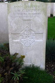 Private Walter Charles Smith. 33975. 