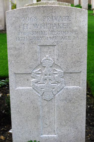 Private Harry Whitaker. 2968. 