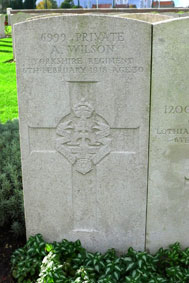 Private Amos Wilson. 6999.