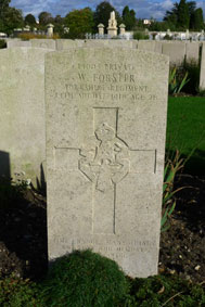 Private William Forster. 14003.