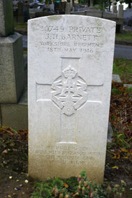 Private John Henry Barnett, 10749. 