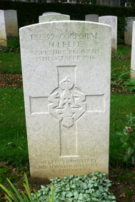 Corporal Harry Leefe. 18932. 
