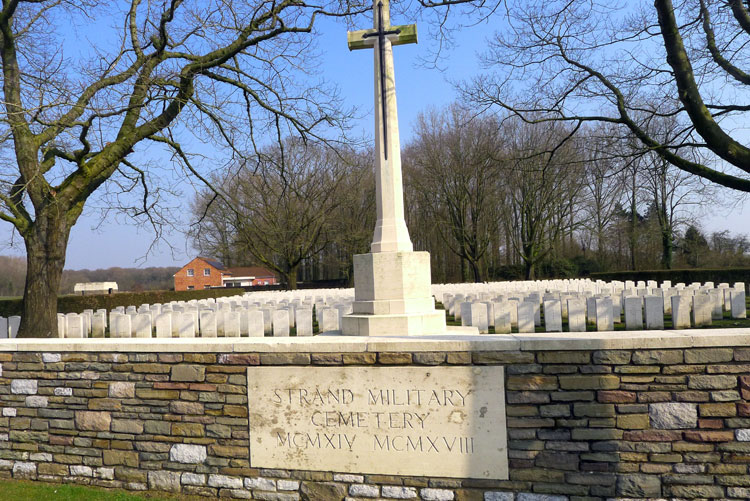 Strand Military Cemetery, Hainaut (Belgium) - 1