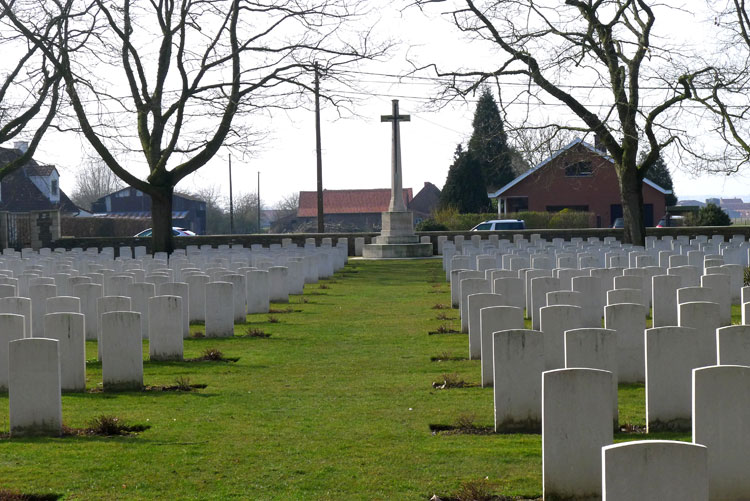 Strand Military Cemetery, Hainaut (Belgium) - 3