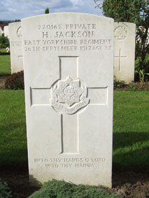 Private Henry Jackson. 220162. 