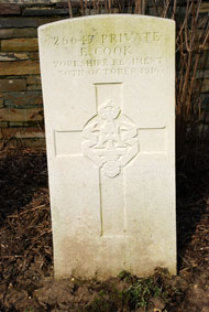Private Edward Cook, 26647.