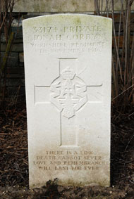 Private Jonah Corbyn. 33174. 