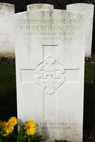 Lieutenant Colonel Bertram Henry Leatham, DSO. 