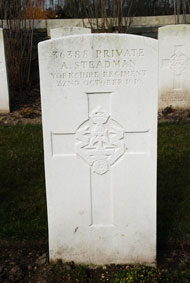 Private Albert Victor Steadman. 36388. 