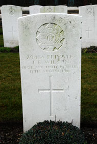 Private John E Wilson. 29486. 