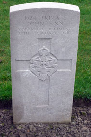 Private John Finn. 1624. 