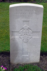 Private Harry Reed. 2278.