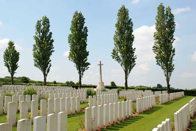 Wancourt British Cemetery, Pas de Calais (France)