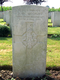 Private Joseph William Hought. 3/8003.