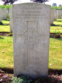 Private Peter Marsh. 235178.