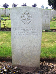 Private George Baldwin Thompson